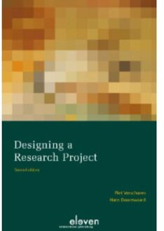 Designing a research project - Boek Piet Verschuren (9059315723)
