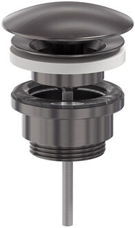 Designplug MAY Always Open Geborsteld Carbon Black PVD Gunmetal