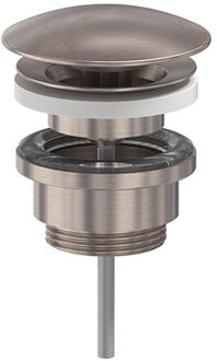 Designplug MAY Always Open Geborsteld Nickel PVD Geborsteld Nikkel