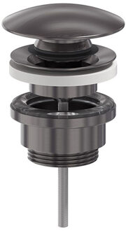 Designplug MAY Stop & Go Geborsteld Carbon Black PVD Gunmetal