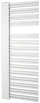 Designradiator Boss & Wessing Franto Dastro 161 x 60 cm 933 Watt Buis Rechts Donkergrijs Structuur Donker Grijs