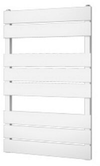 Designradiator BWS Genuo met Middenaansluiting 80 x 55 cm 405 Watt Mat Wit