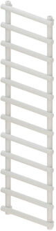 Designradiator BWS Tubi Handdoekrek 175x50 cm Zij-Onderaansluiting Mat Wit