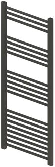 Designradiator BWS Vertico Multirail 120x50 cm Antraciet Zij-Onderaansluiting