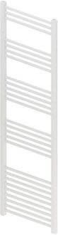 Designradiator BWS Vertico Multirail 160x40 cm Wit Zij-Onderaansluiting