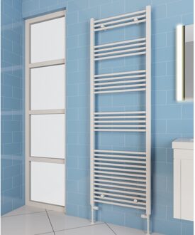 Designradiator BWS Vertico Multirail 180x40 cm Wit Zij-Onderaansluiting