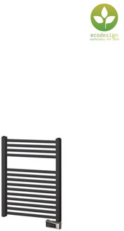 Designradiator Elektrisch BWS Palian-EL 68,8x55 cm 300 Watt Black Graphite