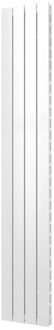 Designradiator Plieger Cavallino Retto 180x29.8cm 817 Watt Mat Wit Middenonderaansluiting