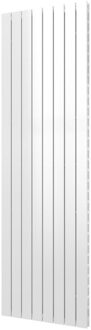 Designradiator Plieger Cavallino Retto Dubbel 1716 Watt Middenaansluiting 200x60,2 cm Mat Wit