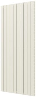 Designradiator Plieger Cavallino Retto Dubbel 1936 Watt Middenaansluiting 180x75,4 cm Wit Structuur