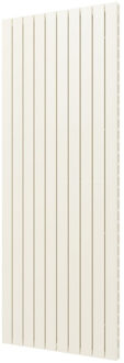 Designradiator Plieger Cavallino Retto Dubbel 2146 Watt Middenaansluiting 200x75,4 cm Pergamon