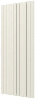 Designradiator Plieger Cavallino Retto Dubbel 2146 Watt Middenaansluiting 200x75,4 cm Wit Structuur