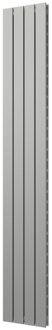 Designradiator Plieger Cavallino Retto Dubbel 905 Watt Middenaansluiting 200x29,8 cm Pearl Grey