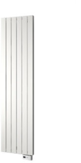 Designradiator Plieger Cavallino Retto Elektrisch 1000 Watt 180x45 cm Antraciet Metallic