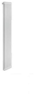 Designradiator Plieger Florence 180x33.2cm 903 Watt Wit Sructuur Zijaansluiting