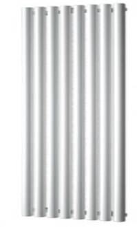 Designradiator Plieger Trento 1086 Watt Middenaansluiting 180x47 cm Wit