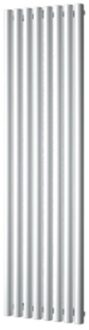 Designradiator Plieger Trento 1086 Watt Middenaansluiting 180x47 cm Zwart