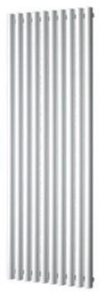 Designradiator Plieger Trento 1357 Watt Middenaansluiting 180x59 cm Black Graphite