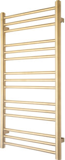 Designradiator PLUS 15-500 Geborsteld Goud 99 x 50 cm