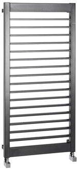 Designradiator Sapho Mateo Recht 50x104.7 cm 508W Antraciet