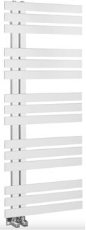 Designradiator Sapho Silvana 50x123.6 cm 561W Wit Mat Wit