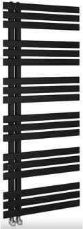 Designradiator Sapho Silvana Recht 60x150 cm 771W Mat Zwart