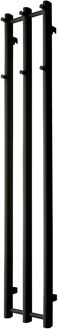 Designradiator TVS Vino 3 Zwart 140 x 25 cm