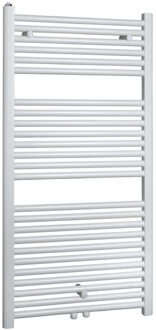 Designradiator Venus 120x60cm 830 Watt Glans Wit Middenonderaansluiting