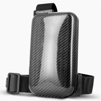 Designs Phone bag and wallet Carbon Fiber Zwart