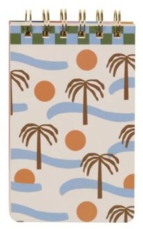 Designworks ink notitieblok - palmboom