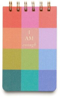 Designworks ink notitieblok - rainbow check