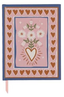 Designworks ink notitieboek hardcover - hart