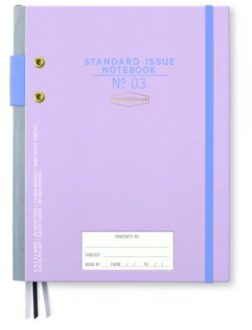 Designworks ink notitieboekje - lavender & periwinkle