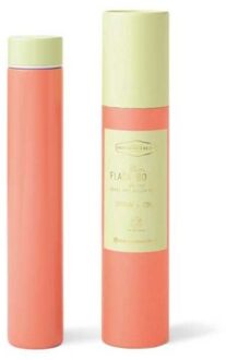 Designworks ink slim flask thermoskan, kleur citroen / koraal