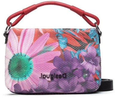 Desigual Crusader shoulder bag 22SaxPa6 Desigual , Roze , Dames - ONE Size