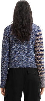 Desigual Damen Blauw Breigoed - maat XL
