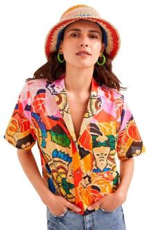 Desigual Dames Shirt Oranje