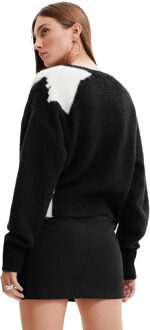Desigual Dames Zwarte Breigoed