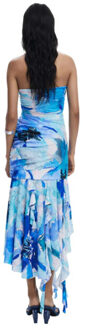 Desigual Dresses women dress - maat L Blauw