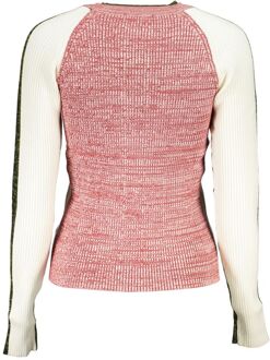 Desigual Gebreide Trui met Raglan Mouwen - maat M Ivoor