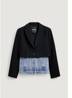Desigual Jackets women jacket - maat M Zwart