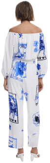 Desigual Jumpsuits women jumpsuit Wit - XS