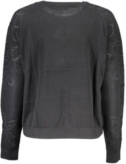 Desigual Knit Jumper met Kantdetails De29213 - maat Donkergrijs