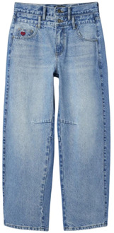 Desigual Loose-fit Jeans Desigual , Blue , Dames - 2Xl,Xl,L,M