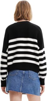 Desigual Round-neck Knitwear Desigual , Multicolor , Dames - XL