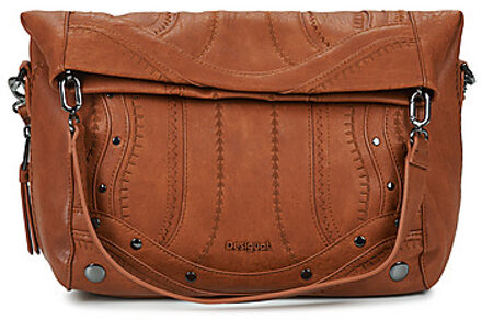 Desigual Schoudertas Desigual EMBRO PATCH LOVERTY" Bruin - One size