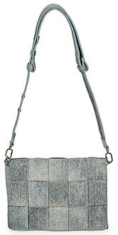 Desigual Schoudertas Desigual YOKO DORTMUND FLAP DENIM" Blauw - One size