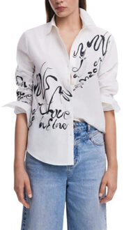 Desigual Shirts women shirt - maat M Zwart
