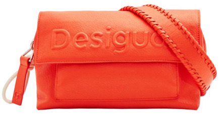 Desigual Shoulder Bags Desigual , Orange , Dames - ONE Size