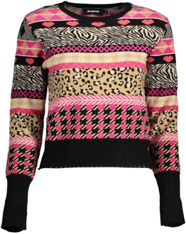 Desigual Sweater Desigual , Zwart , Dames - Xl,L,M